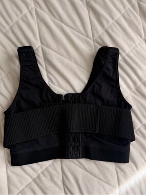 Black Compression Posture Support Bra for Women